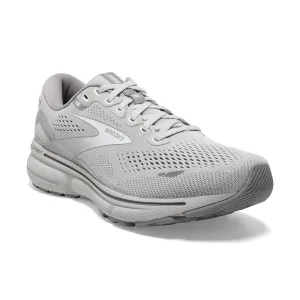 Women's Brooks Ghost 15 1203801D112 Color: Oyster/Alloy/White (WIDE WIDTH)