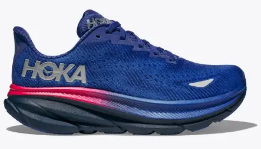 WOMEN'S HOKA CLIFTON 9 GTX 1141490DBES COLOR - DAZZLING BLUE/EVENING SKY