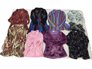 Y2k Classic Italian Bale Long Sleeves Mixed Tops - 21 Pcs